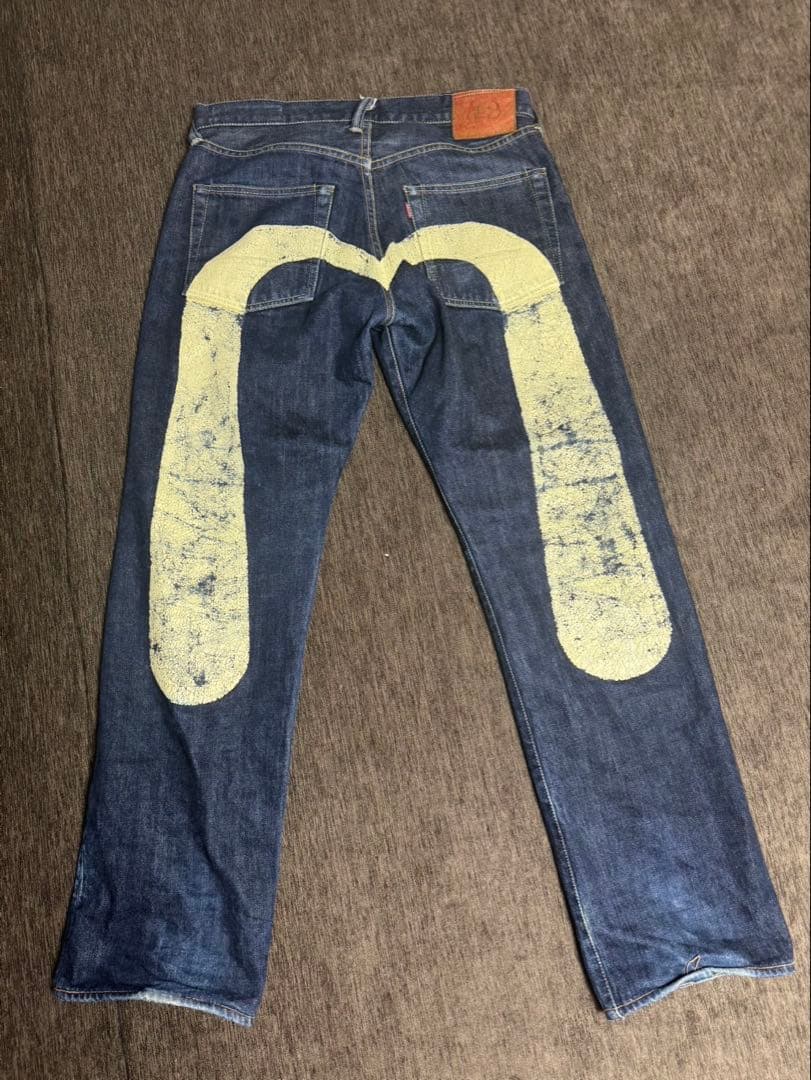 evisu ペイントデニム lot2000