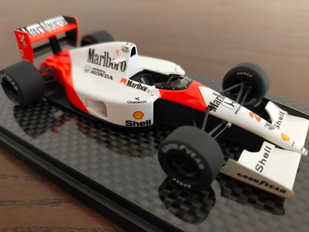 【専用品】アイドロン 1/43 マクラーレンホンダ MP4/6 日本GPベルガー