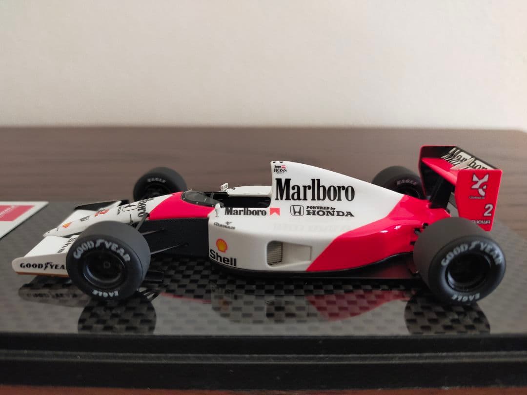 【専用品】アイドロン 1/43 マクラーレンホンダ MP4/6 日本GPベルガー