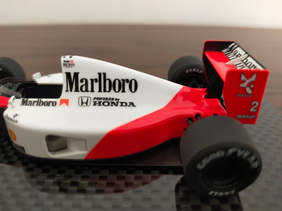 【専用品】アイドロン 1/43 マクラーレンホンダ MP4/6 日本GPベルガー