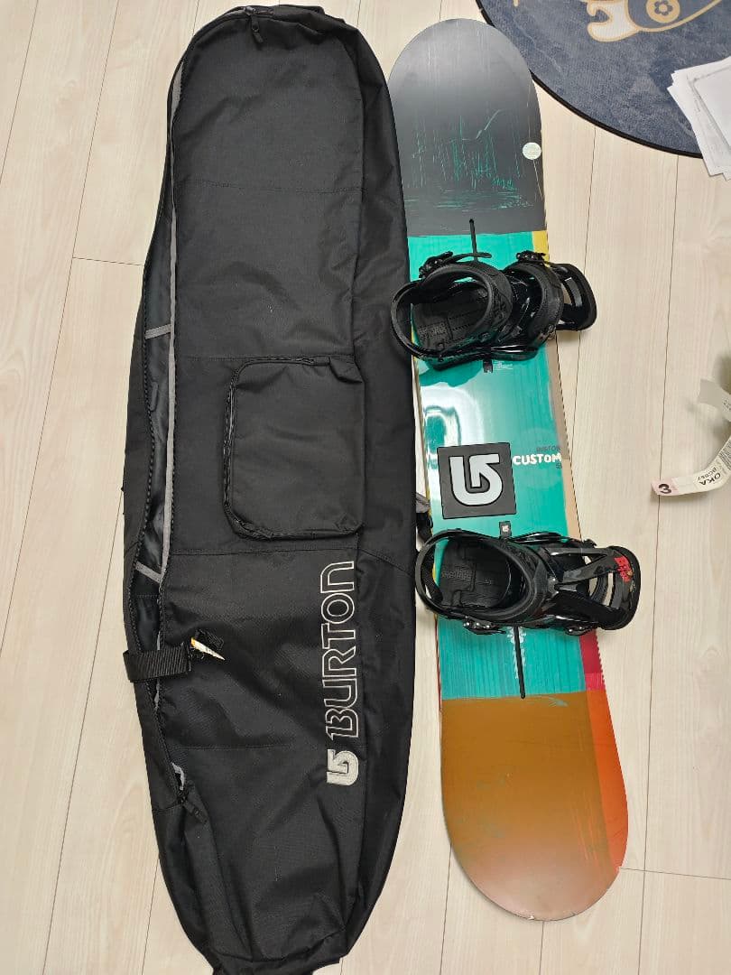BURTON CUSTOM 151cm ✕ Custom Mサイズ 3点セット