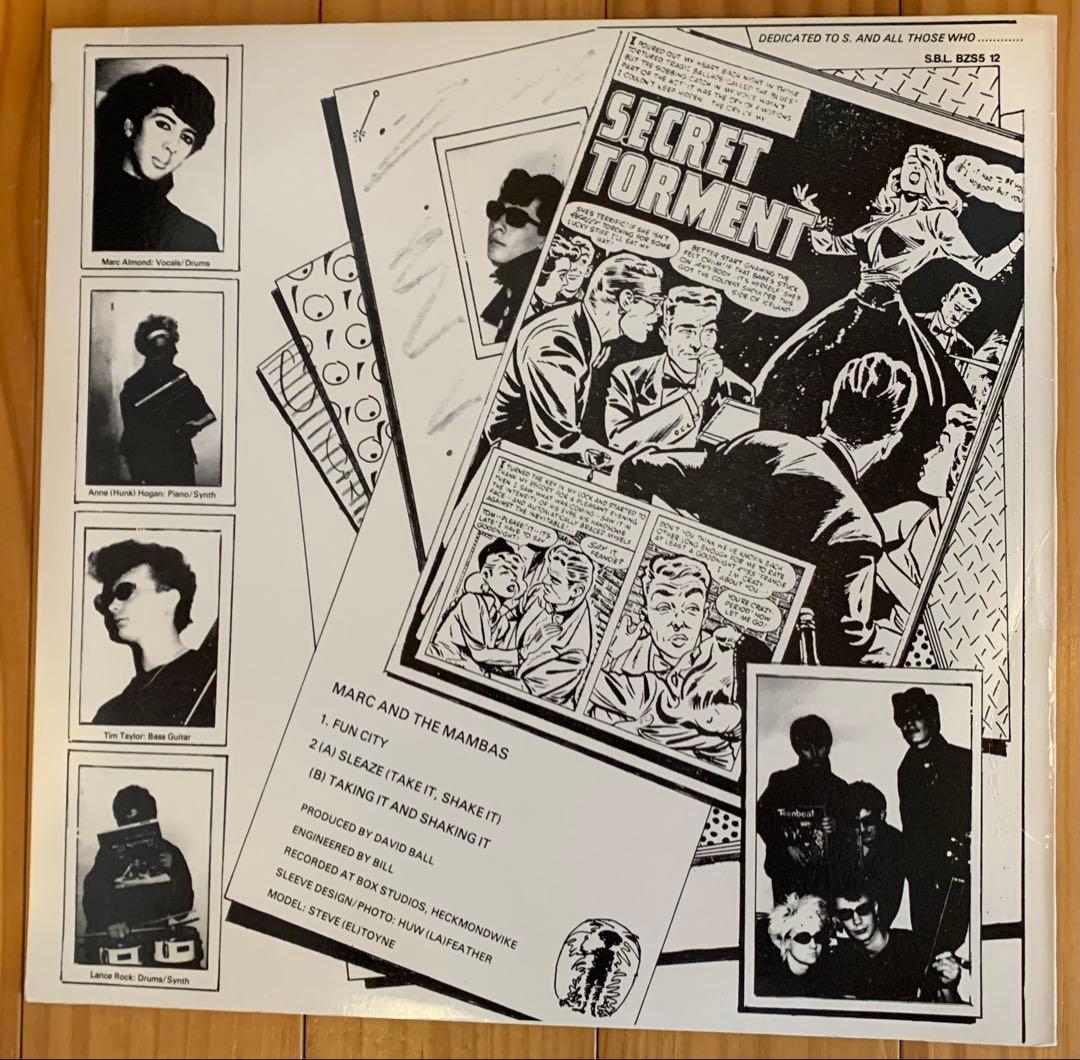 洋楽 MARC AND THE MAMBAS / Fun City(82)12inch