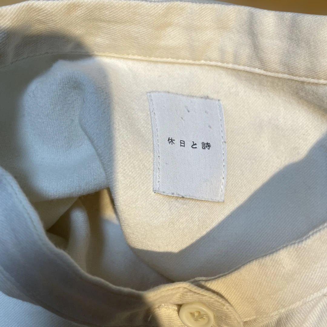 休日と詩　アネモネロングシャツ