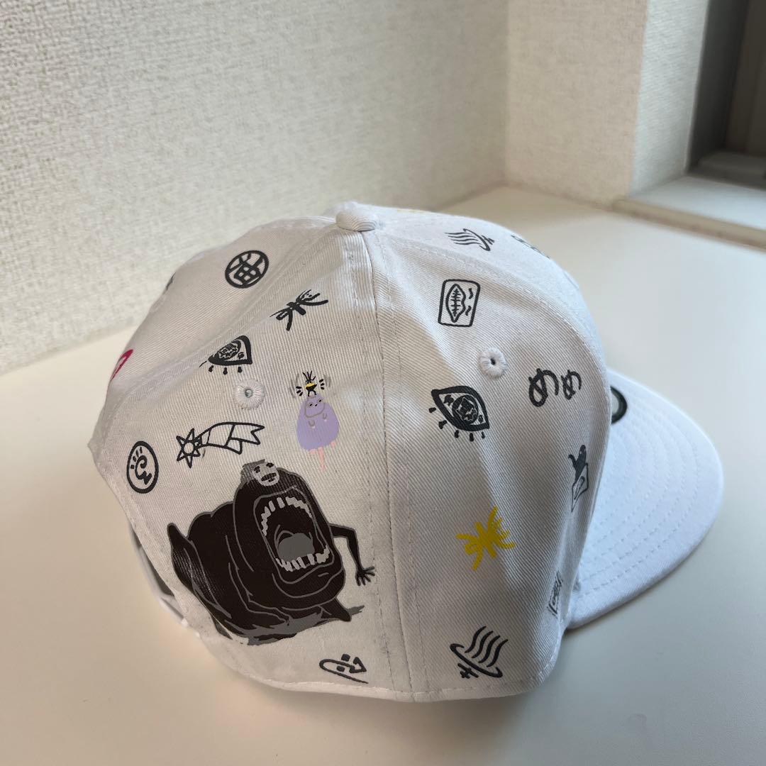 New Era 千と千尋の神隠しコラボキャップ スナップバックキャップ ホワイト