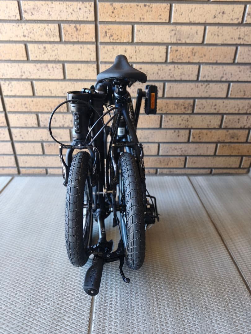 【カスタム多数】DAHON ダホン K3 マットブラック 限定カラー