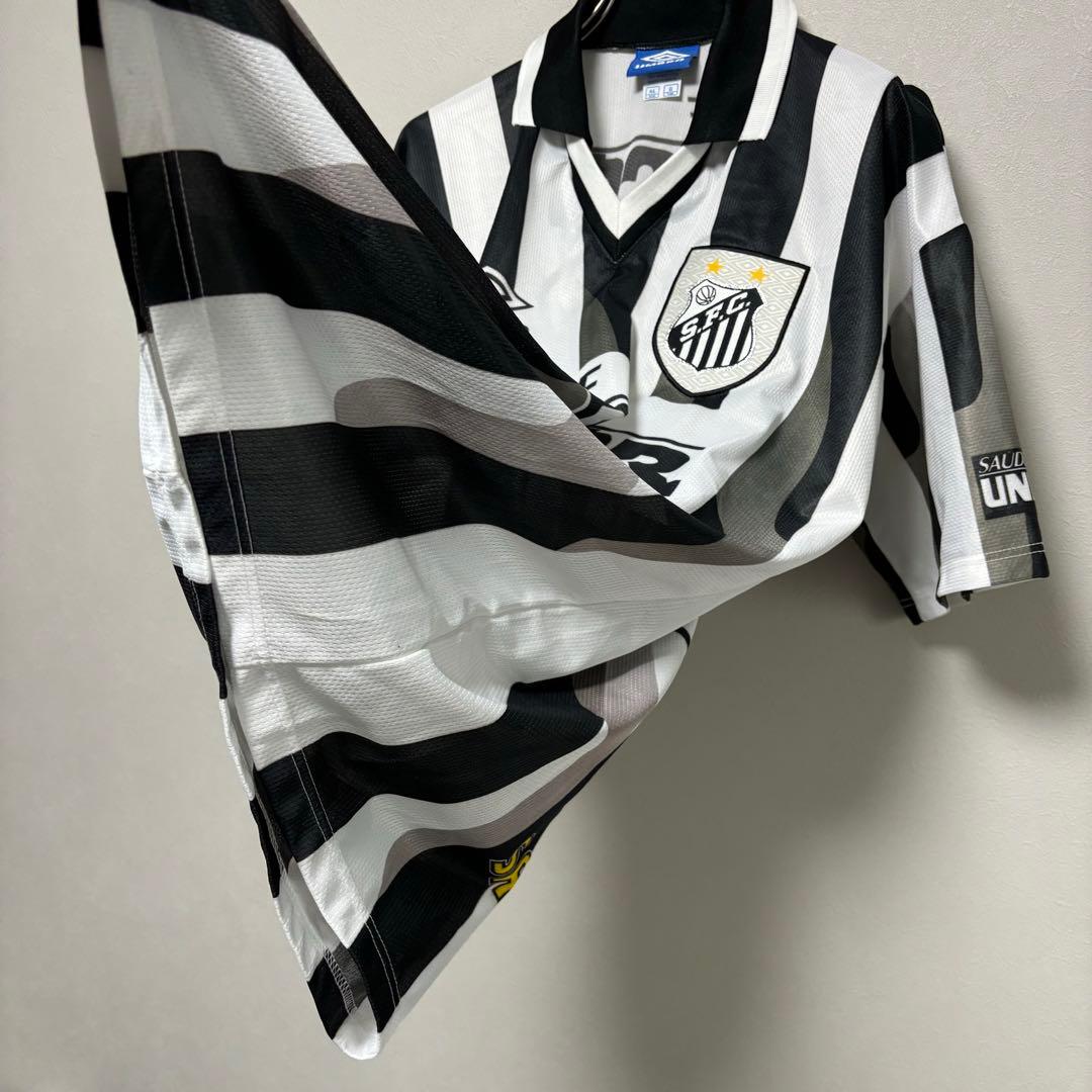 UMBRO アンブロ サントスFC Santosユニフォームゲームシャツ白黒G