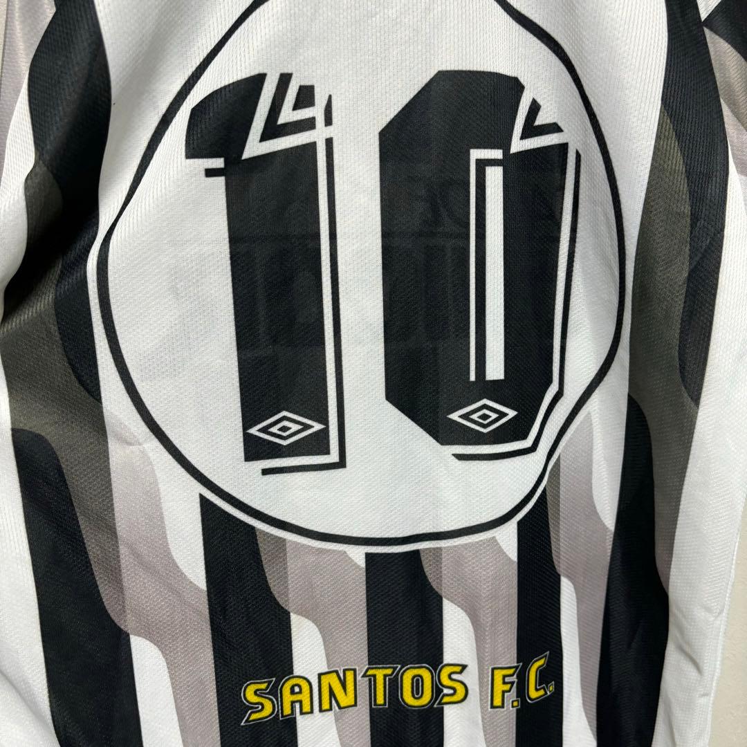 UMBRO アンブロ サントスFC Santosユニフォームゲームシャツ白黒G