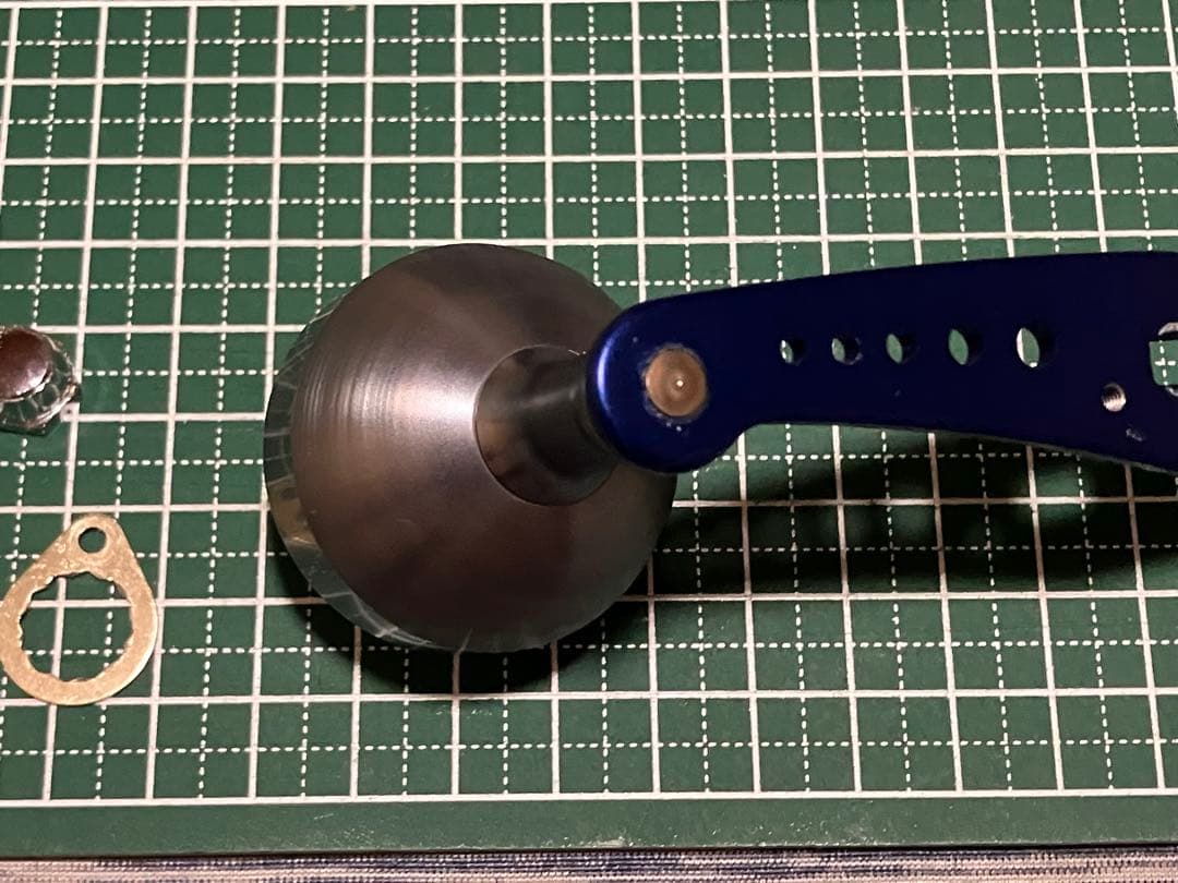 シマノ 夢屋 純正 アルミ パワーバランスハンドル BH-1 50mm 左巻き