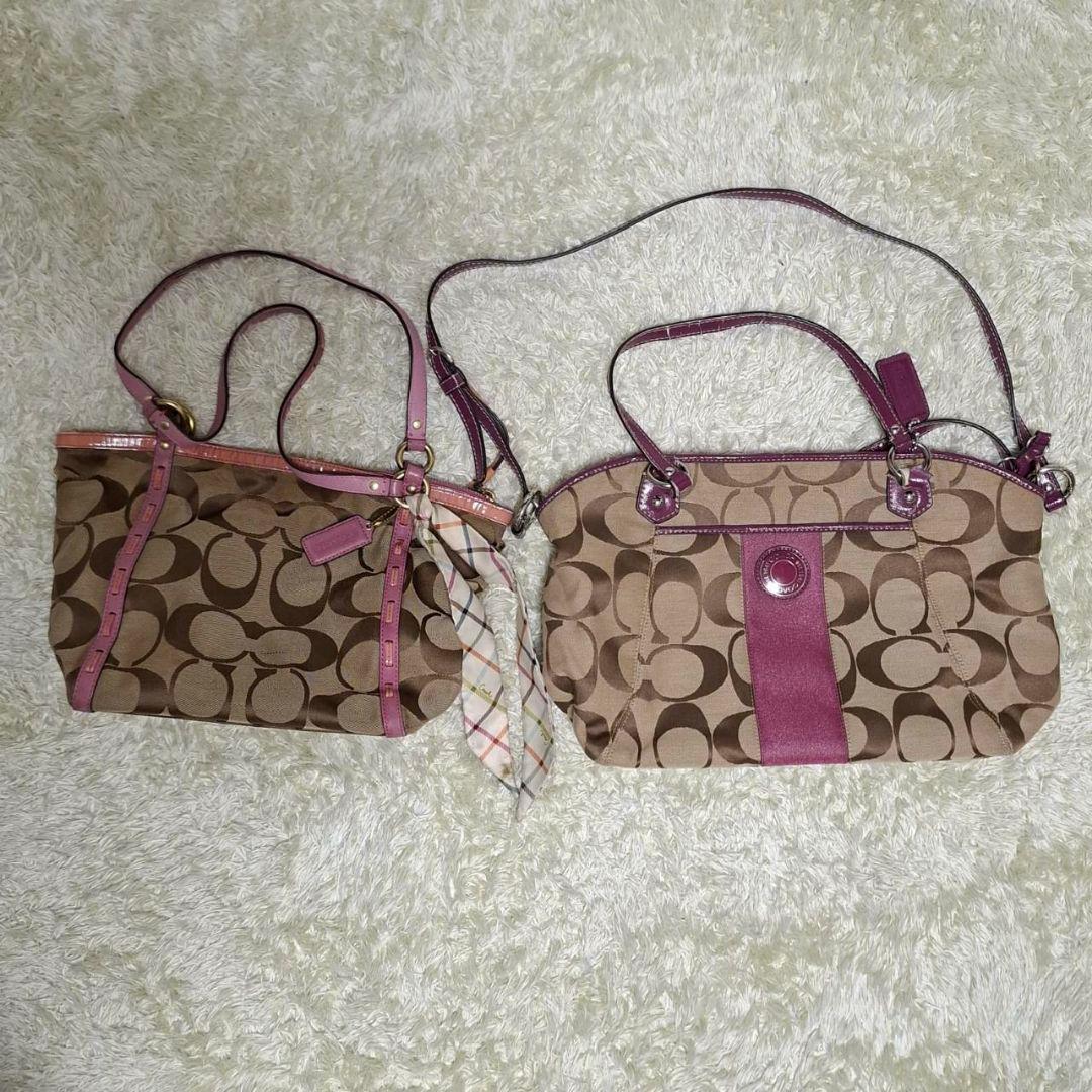 COACH バッグ まとめ売り シグネチャー トート ショルダー 等 20点