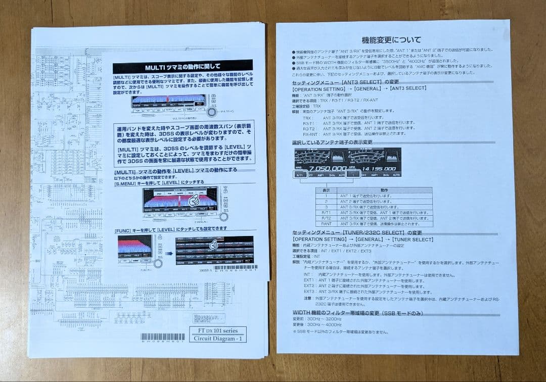 YAESU FTDX101D (100Wモデル) 八重洲無線 トランシーバー