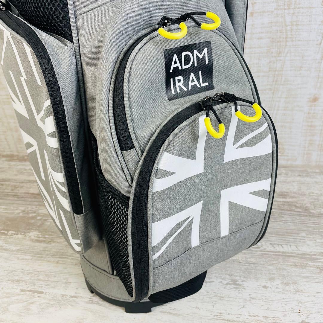【美品】Admiral GOLF アドミラル　フラッグシリーズ　キャディバッグ