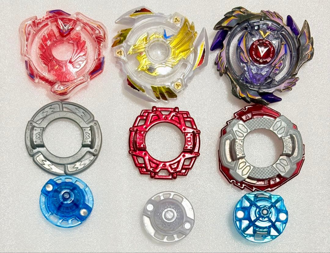 《一部美品》ベイブレードバースト 歴代ヴァルキリー まとめ売り シューター付き