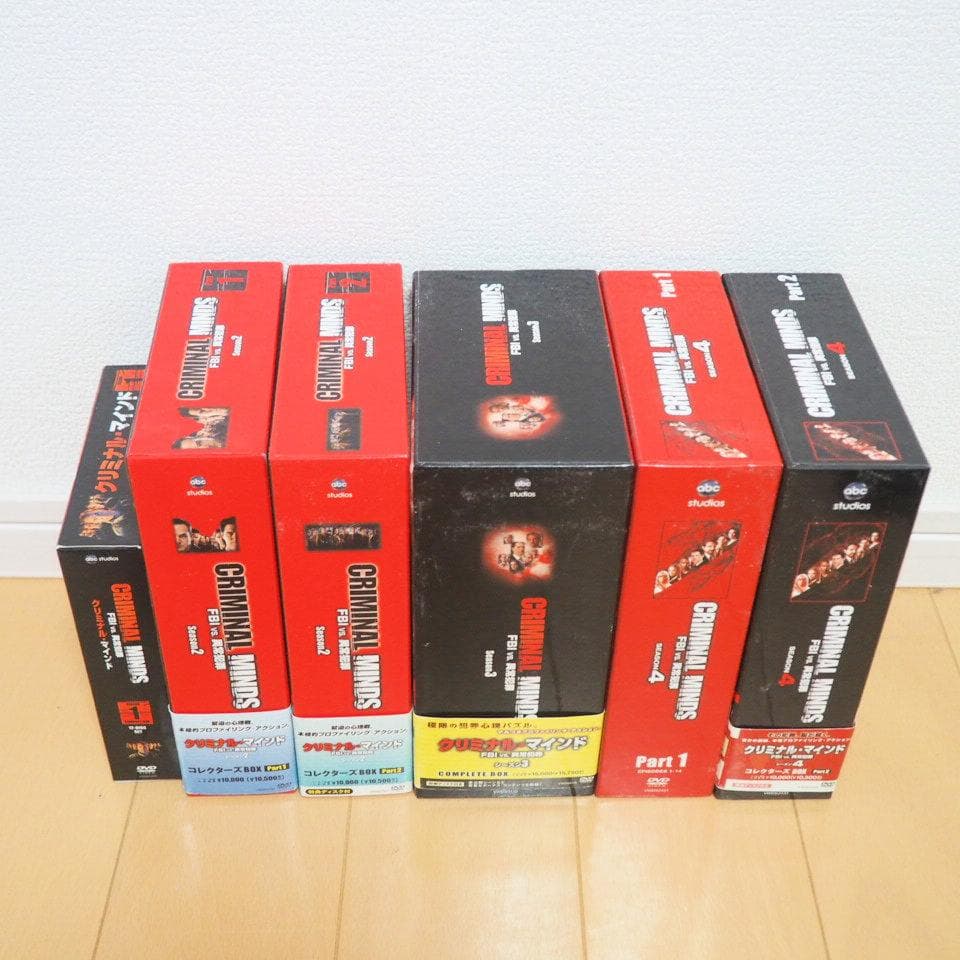 クリミナルマインド シーズン1～4 DVD BOX