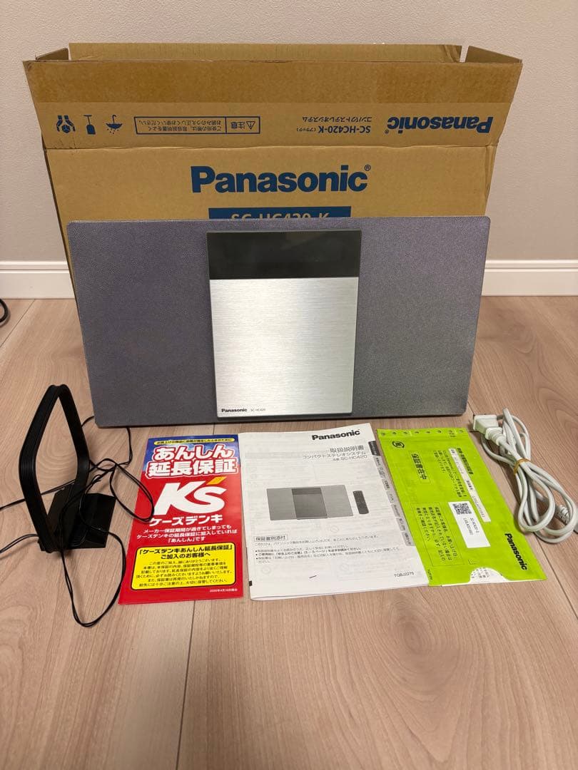 PanasonicSC-HC420-K ブラック 元箱付き　通電確認済み