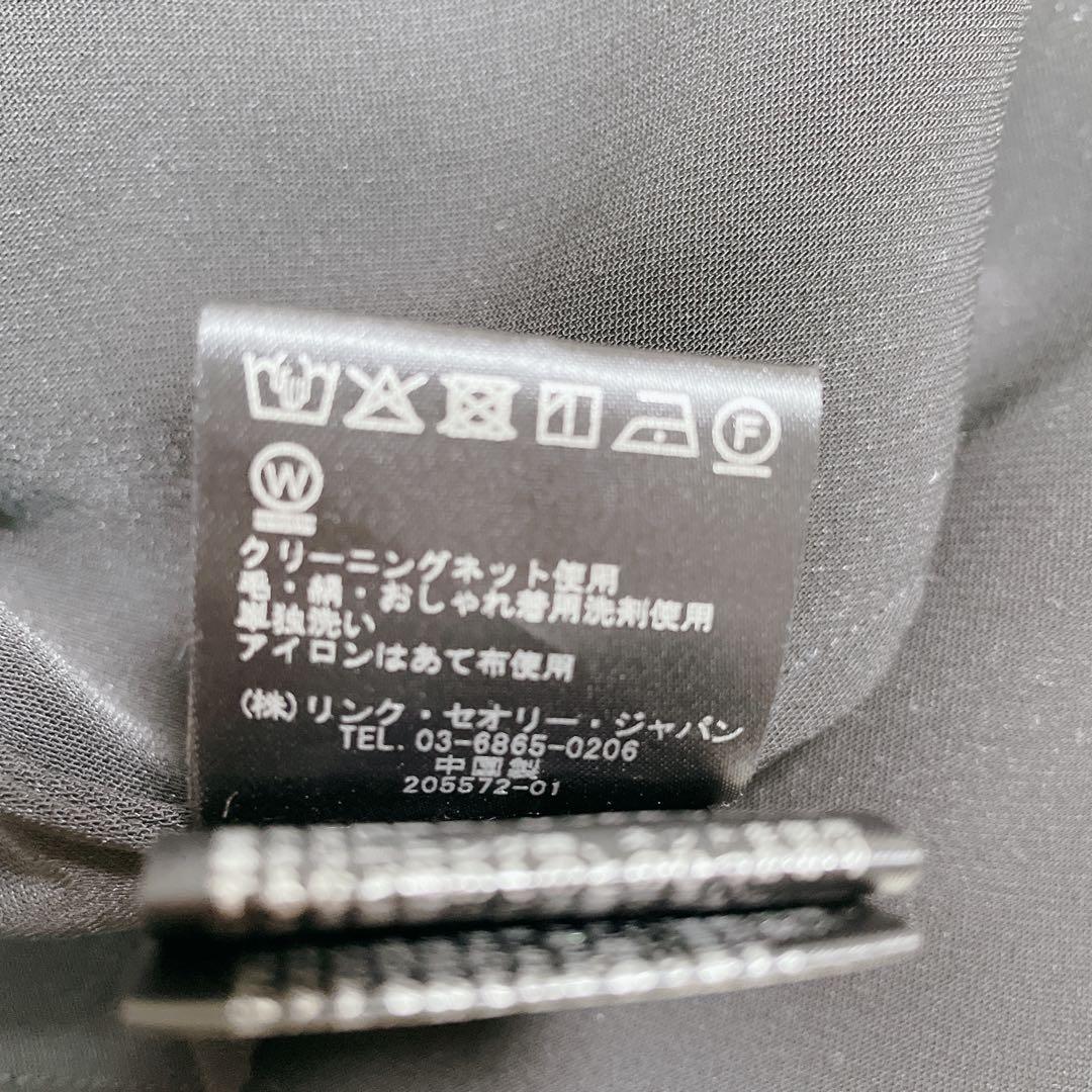 美品　Theory luxe シャツワンピース　ブラック　38