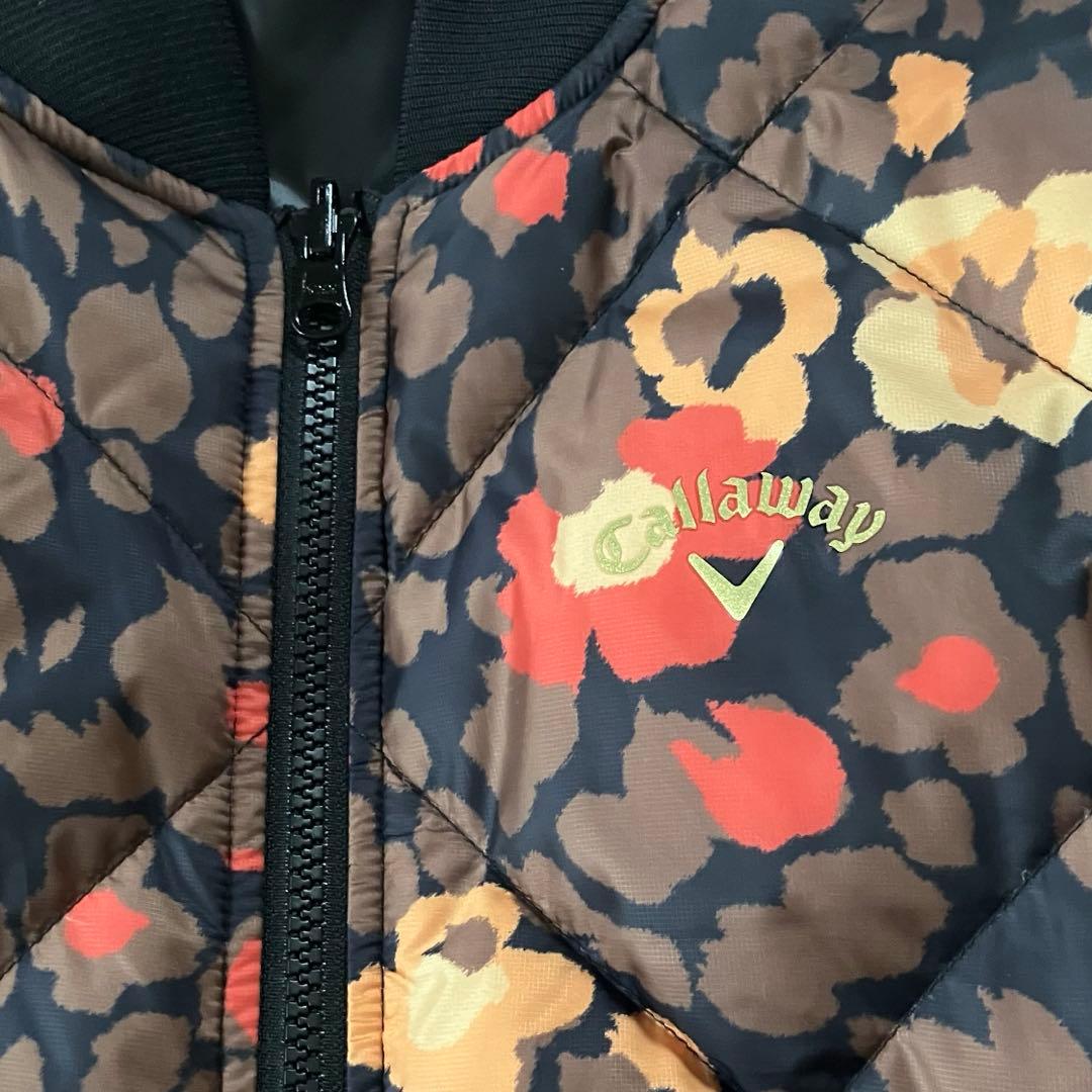 美品　Callaway 2WAY リバーシブル ダウンジャケット M