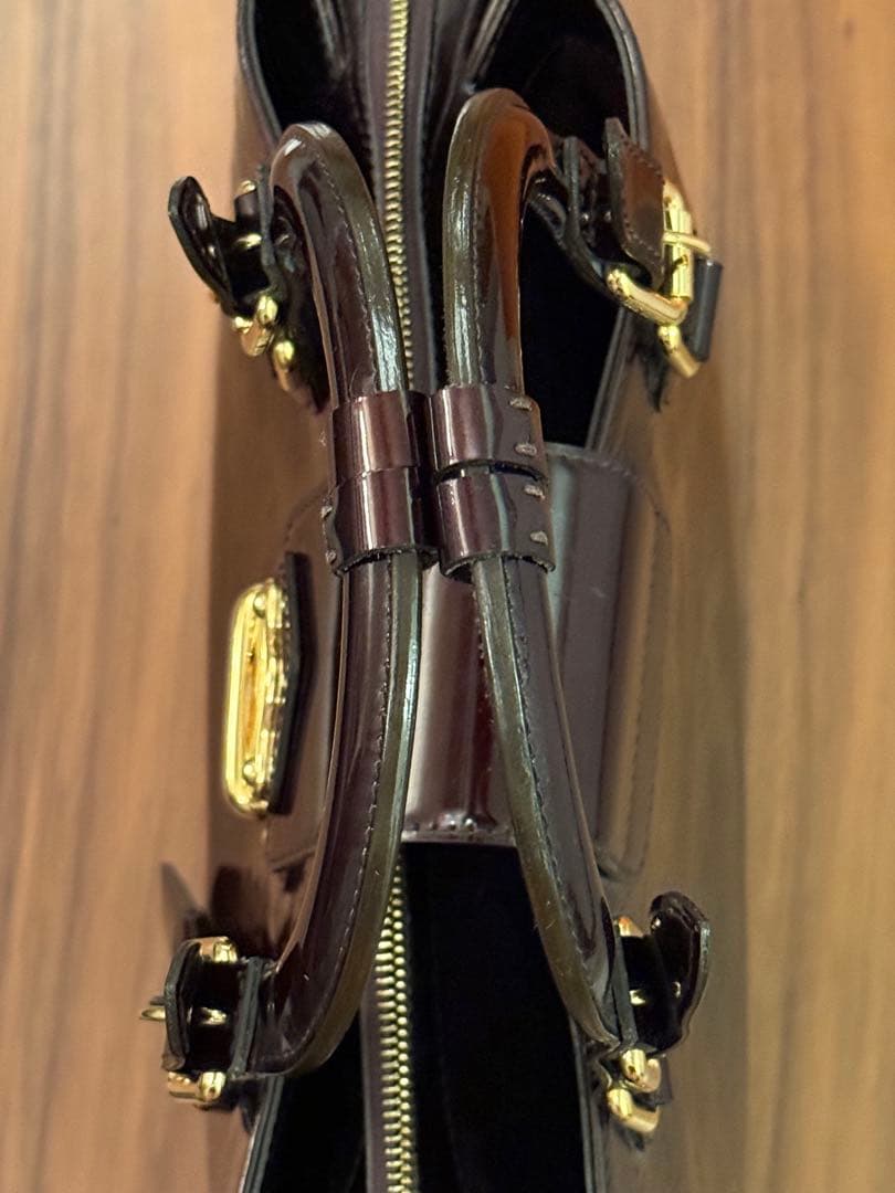 LOUIS VUITTON モノグラム・ヴェルニ　メルローズ・アヴェニュー　美品