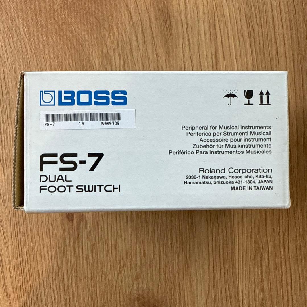 へ*ん様 【試奏のみ美品】BOSS ( ボス ) FS-7 デュアルフットスイッ