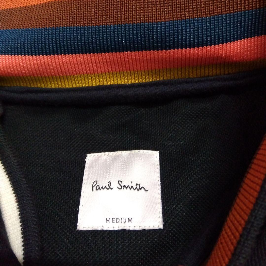 Paul Smith　ポールスミス　トリコカラー　パーカー　美品　ネイビー　M