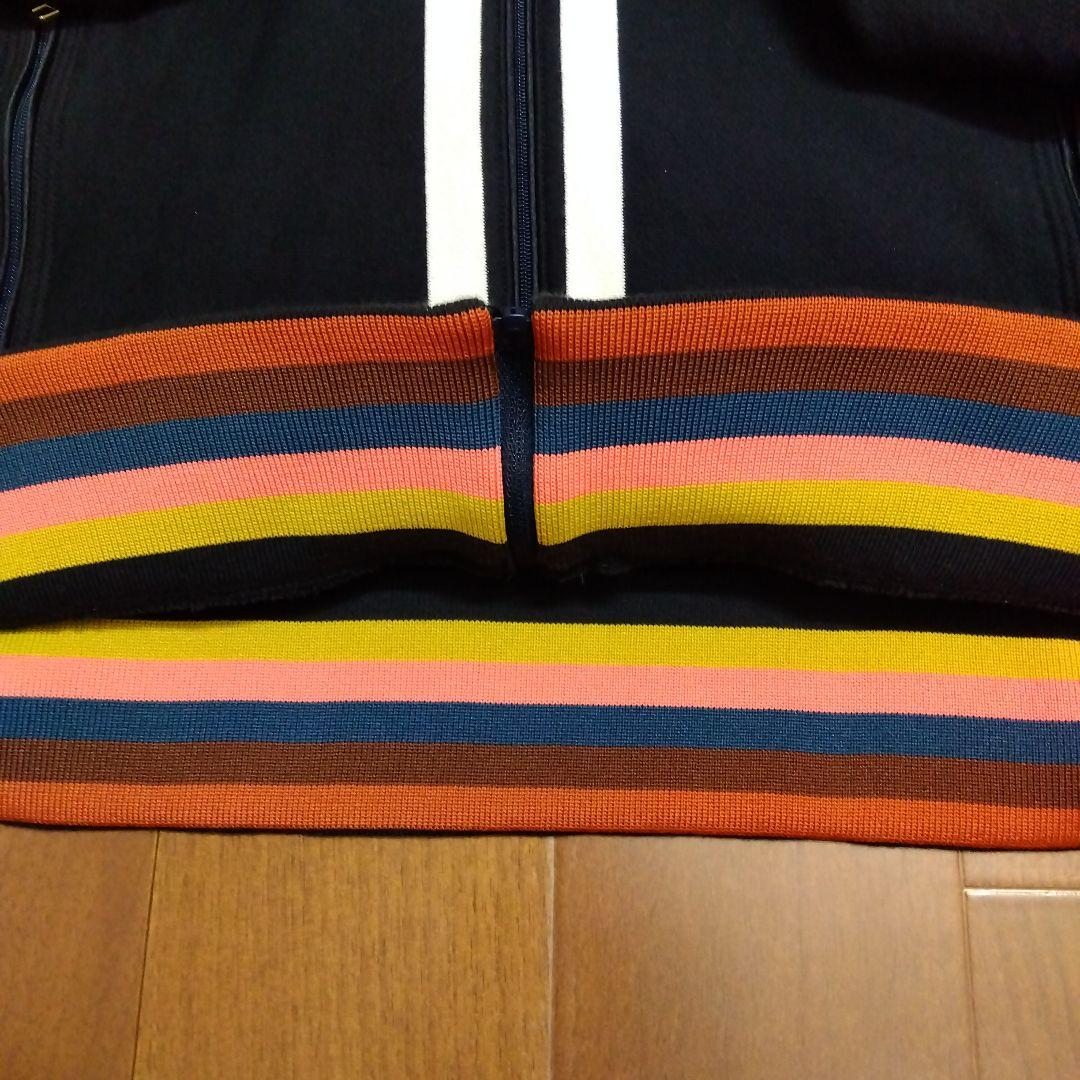 Paul Smith　ポールスミス　トリコカラー　パーカー　美品　ネイビー　M