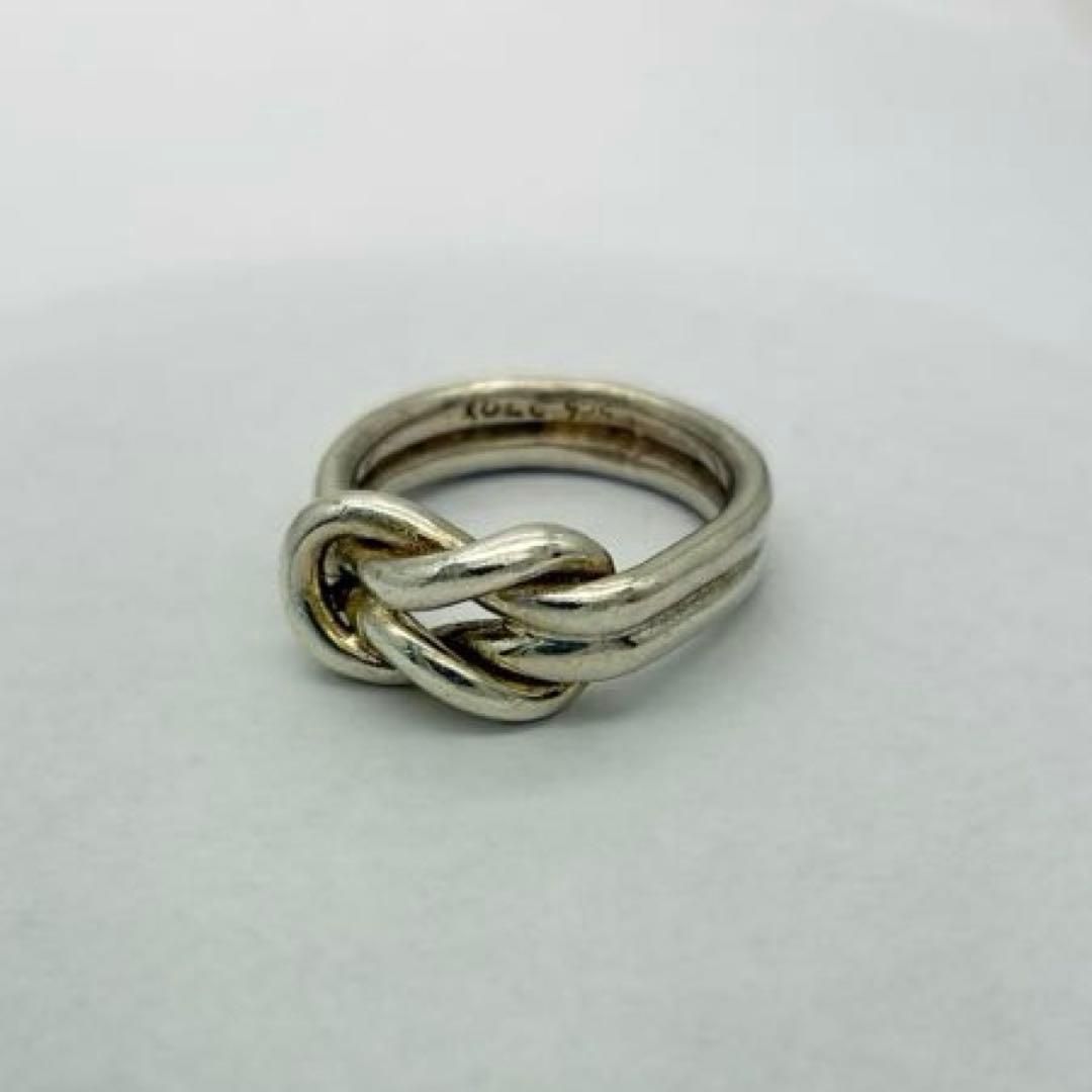 XOLO JEWELRY KNOT リング シルバー925 約12号