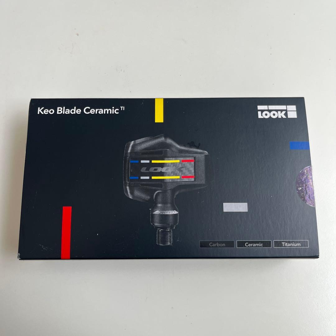 LOOK Keo Blade Ceramic TI ペダル (クリート付き)