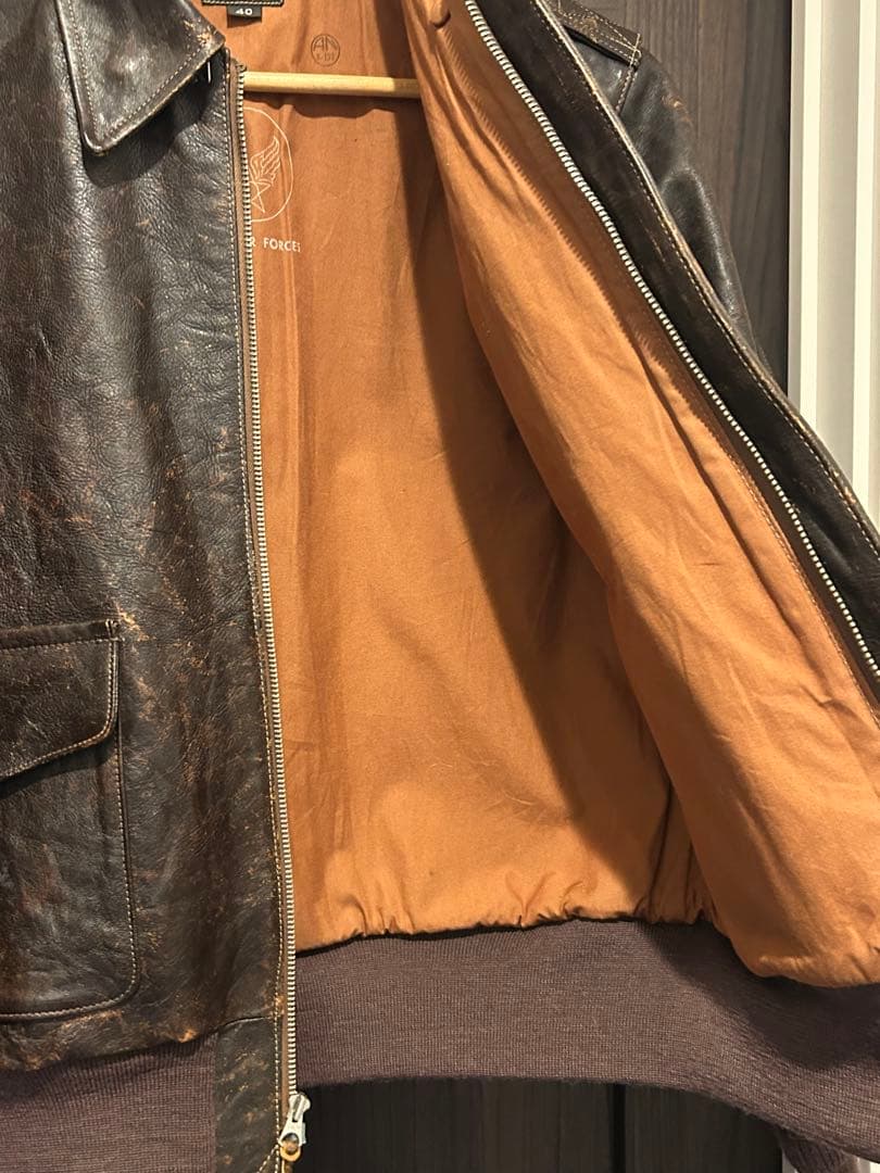 超絶レア　バズリクソンズ　A-2 30YEAR AGED ヴィンテージ加工