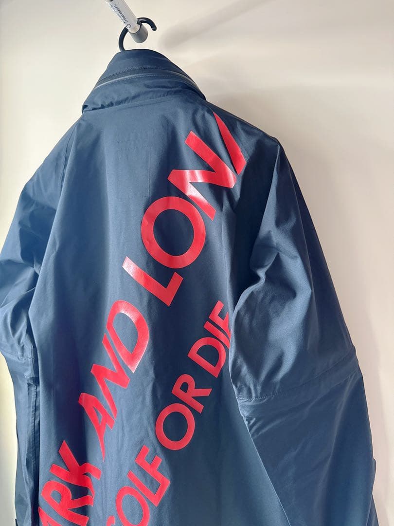 美品 ★ MARK&LONA セットアップ レインウェア パーカー パンツ 黒