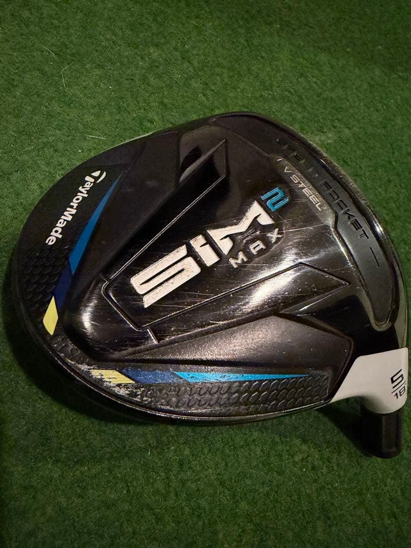 TaylorMade SIM2 MAX 5W18度 ヘッドカバー付き
