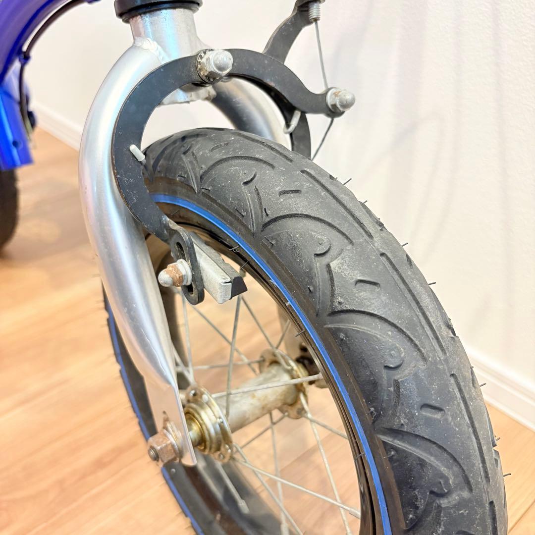 へんしんバイク！Henshinバイク12インチブルー青バランスバイクキッズ自転車