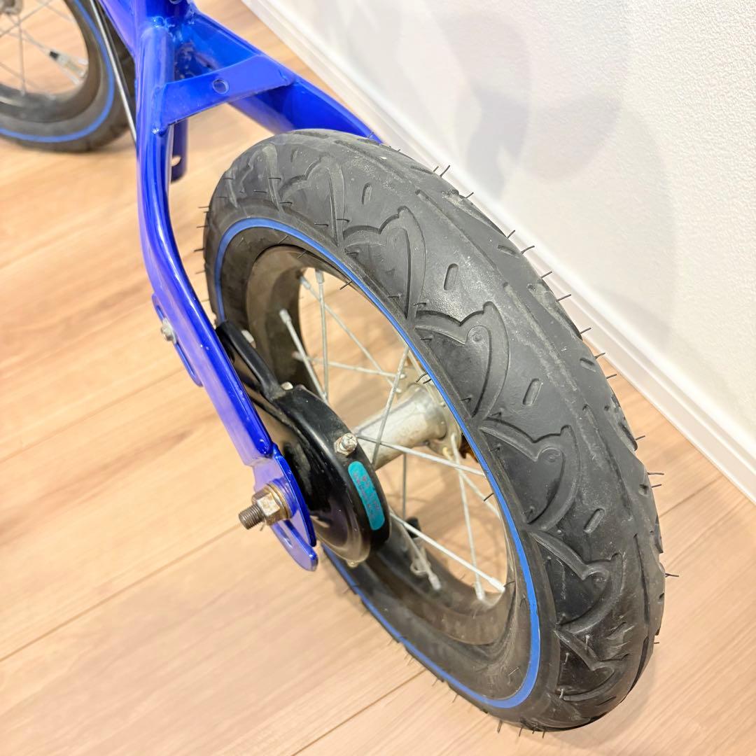 へんしんバイク！Henshinバイク12インチブルー青バランスバイクキッズ自転車