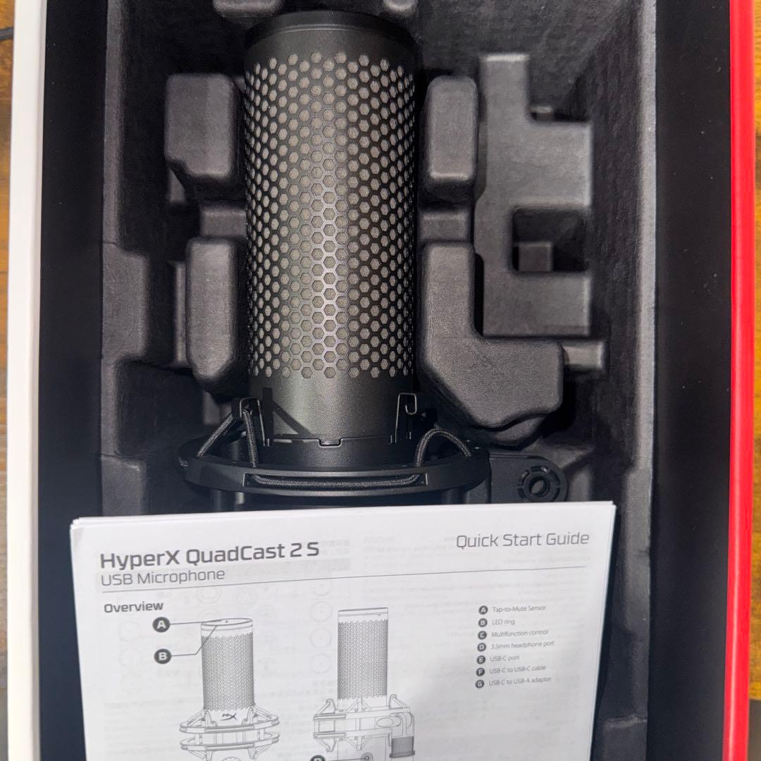 HyperX QuadCast S 2 USBマイク