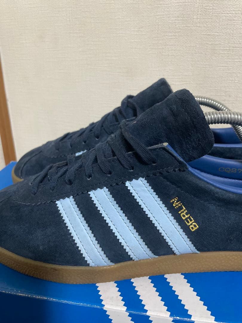 adidas Berlin 27.5cm CQ2754 ネイビー/ライトブルー