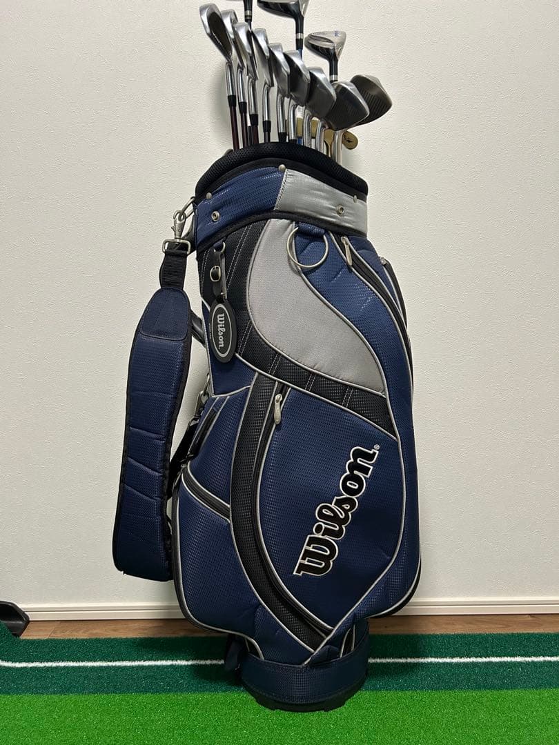 【おしゃれ】　Wilson ゴルフクラブセット　Cleveland MIZUNO