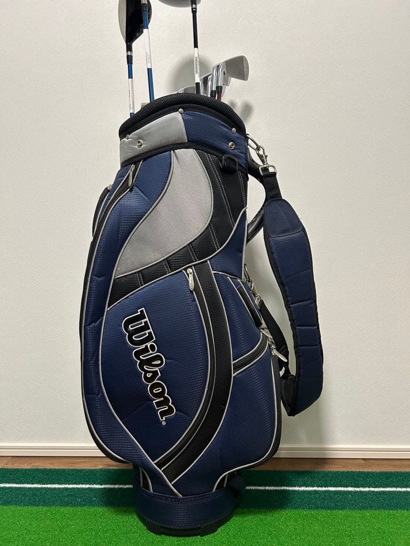【おしゃれ】　Wilson ゴルフクラブセット　Cleveland MIZUNO