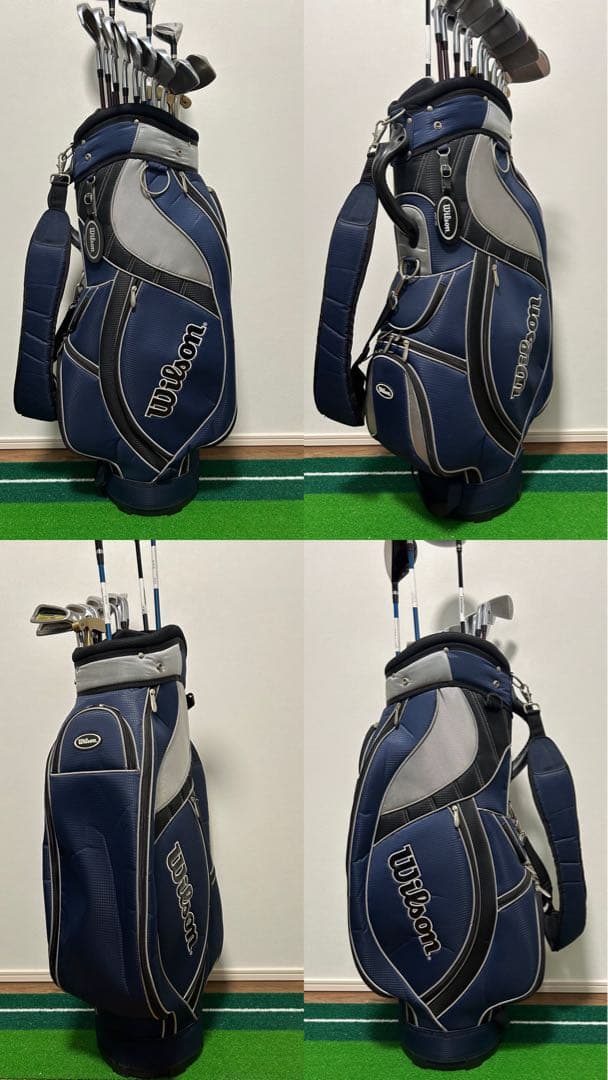 【おしゃれ】　Wilson ゴルフクラブセット　Cleveland MIZUNO