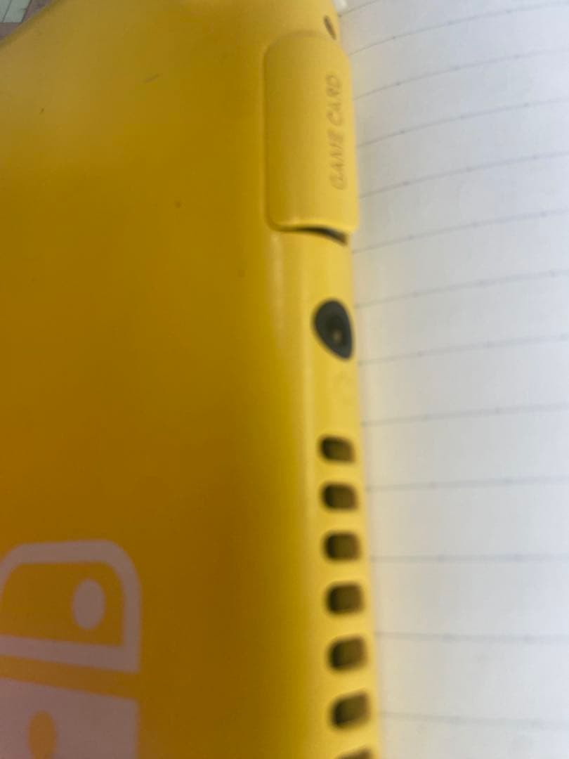 も*ば様 ［ジャンク品］Nintendo Switch Lite イエロー
