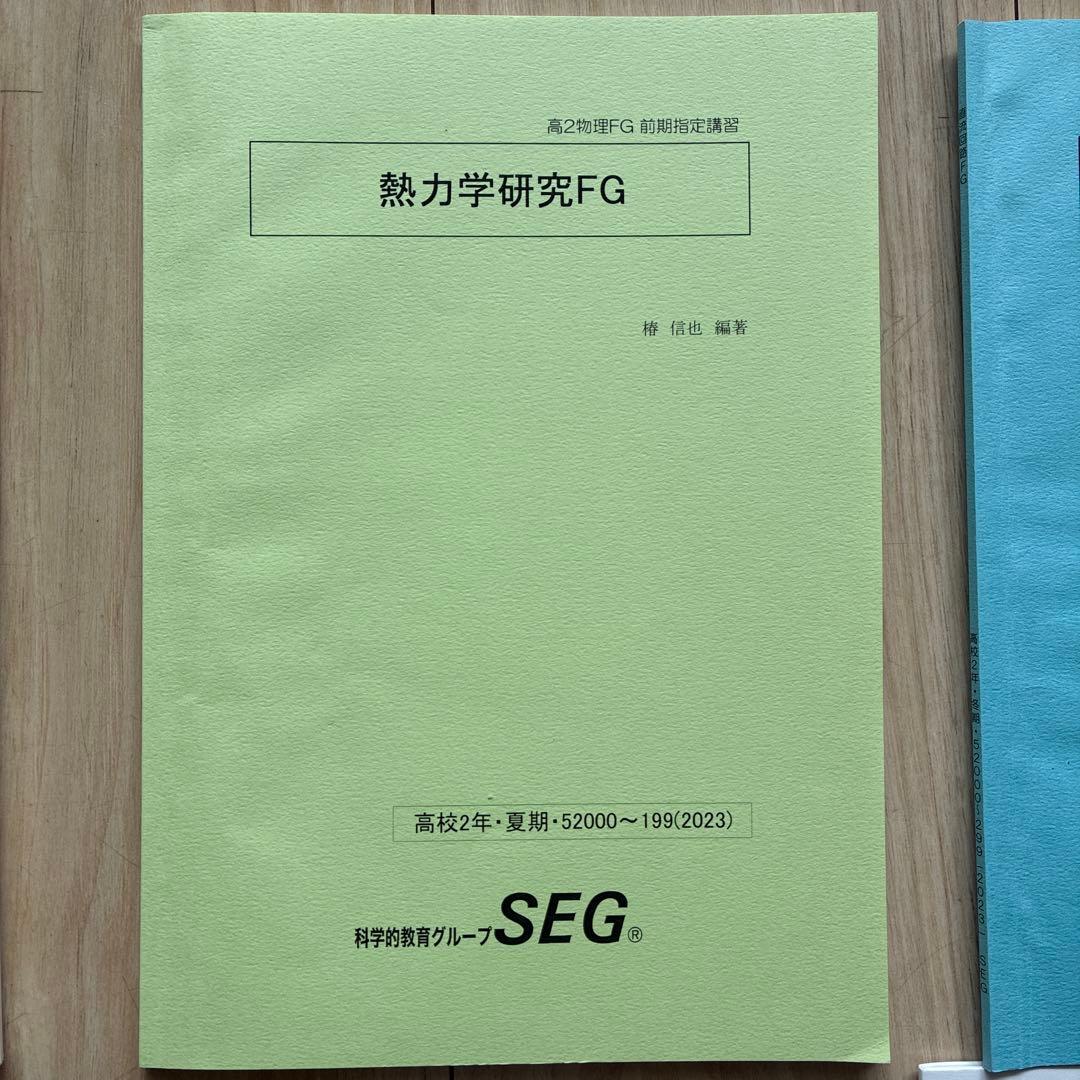 SEG【大学受験】物理 高2春季講習〜高3春期講習 テキスト・練習問題解答