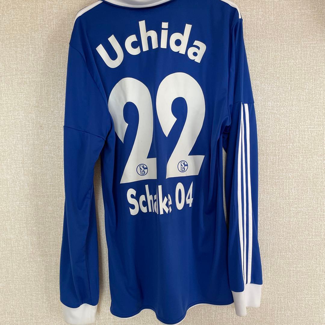 adidas シャルケ04 内田篤人　ユニフォーム