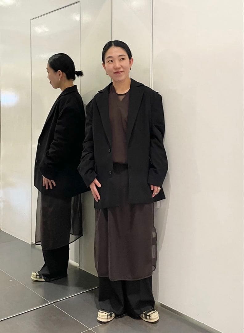 2026SS完売商品　city shop■ SHEER DRESS：ワンピース