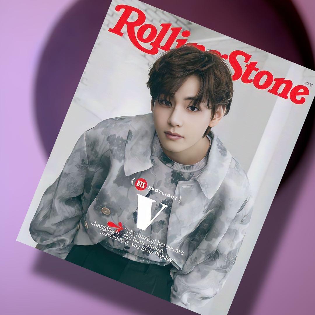 日本未発売 未開封 アメリカ 限定 BTS Rolling Stone V テテ
