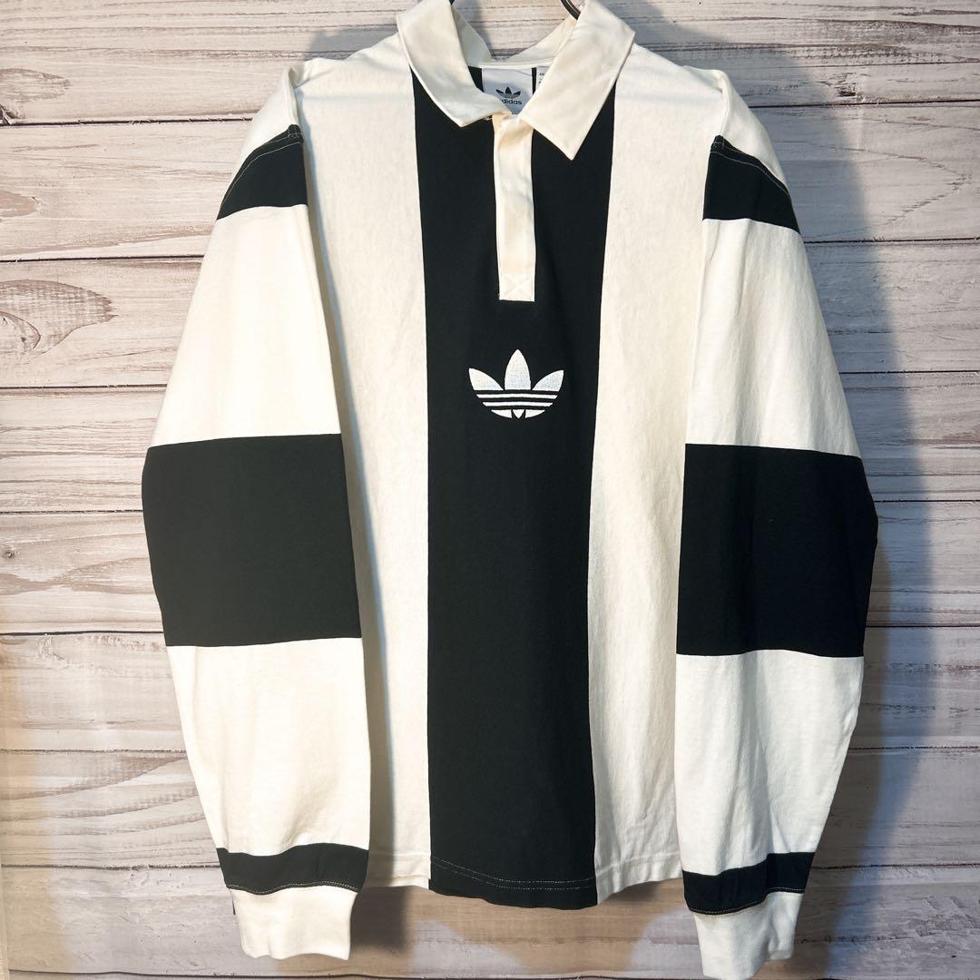 《タグ付き》adidas originals HACK RUGBY ラガーシャツ