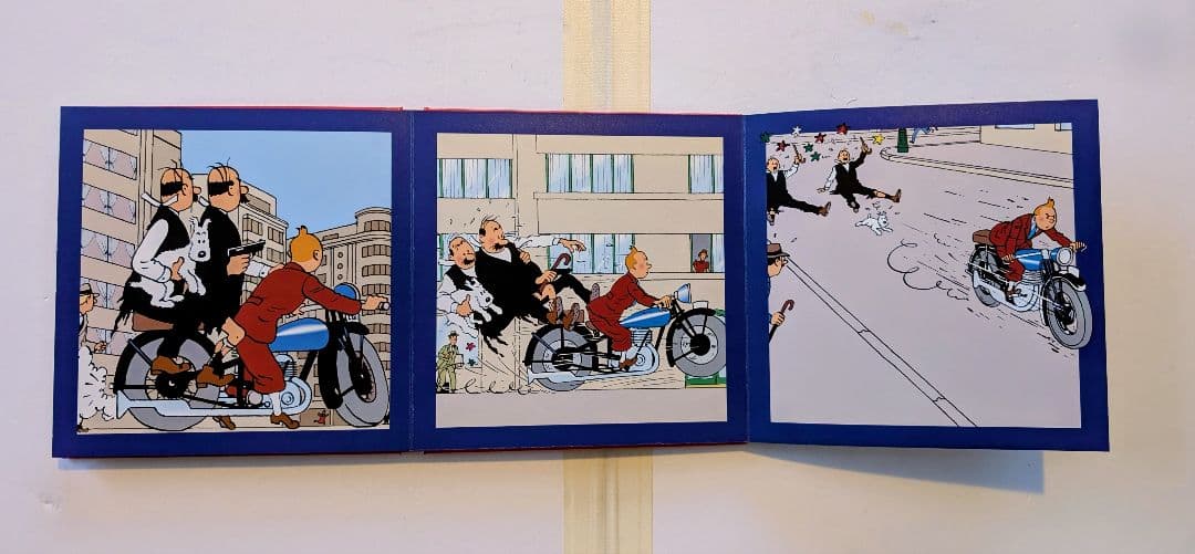 仕掛絵本タンタンの冒険 Images En Action Tintinフランス語