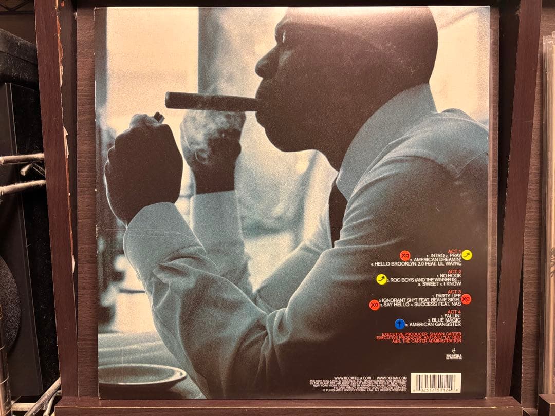 JAY-Z◾️AMERICAN GANGSTER◾️2LP