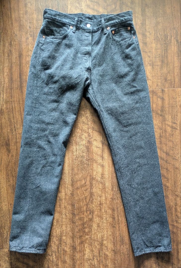 WORKERS 802 SLIM TAPERED BLACK W32 新品未使用