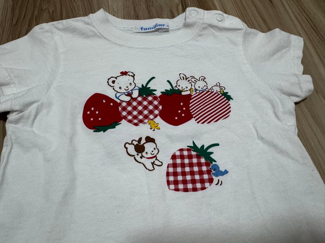 familiar ワンピース/Tシャツ2点/スカート　4点まとめセット 90