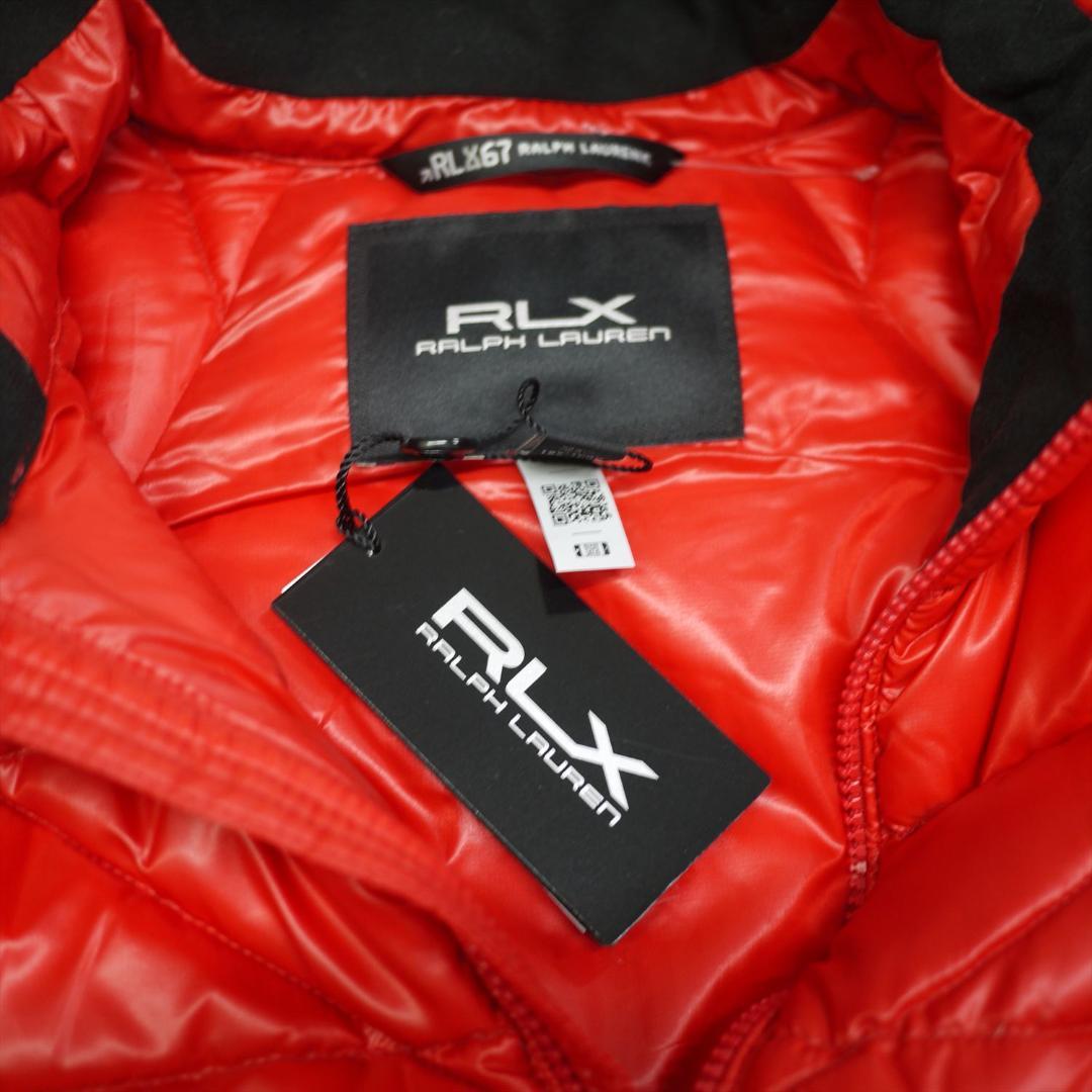 新品 RLX ラルフローレン XXL ダウンベスト PERTEX 撥水 レッド