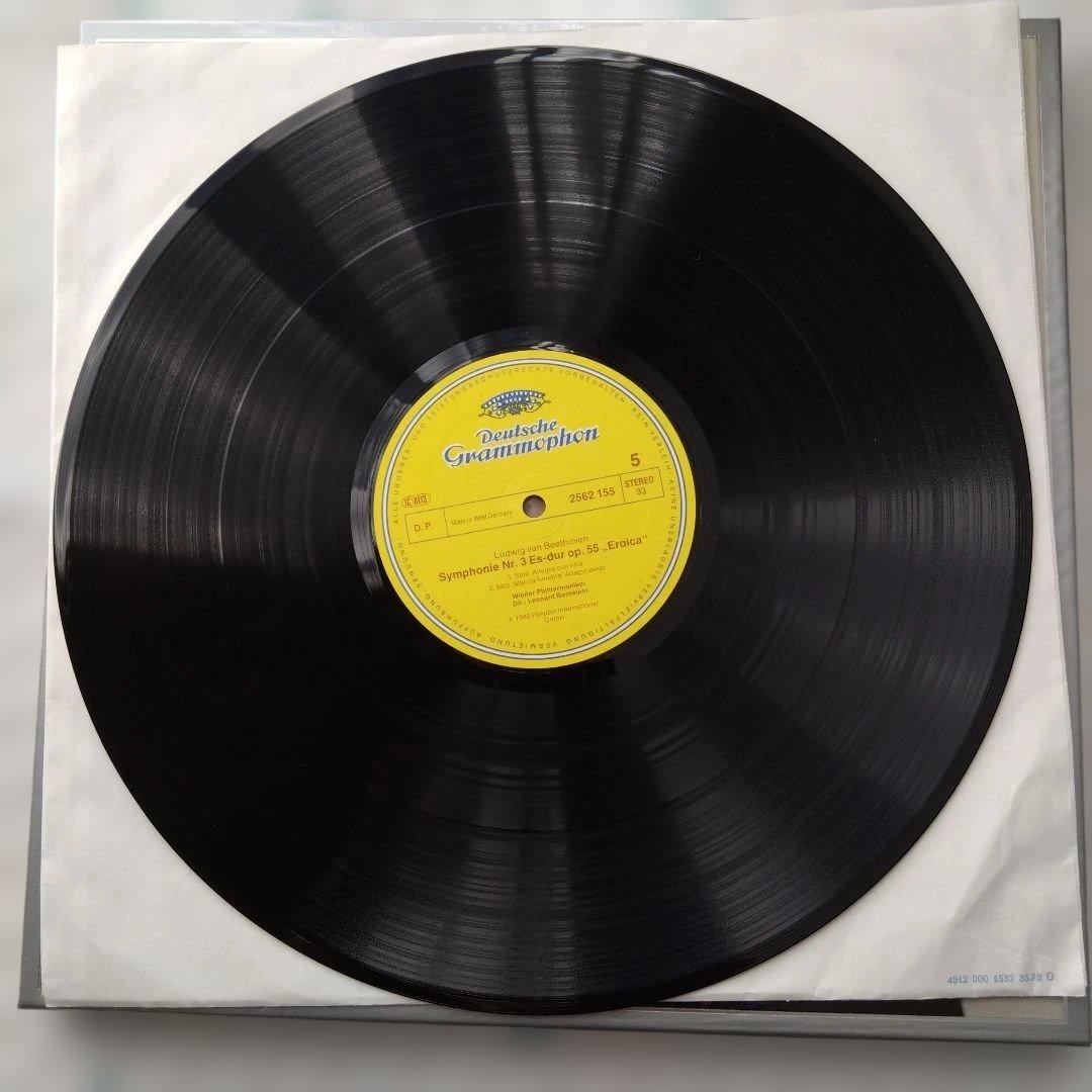ベートーヴェン交響曲全集独輸入盤LP バーンスタイン指揮、ウィーン・フィル