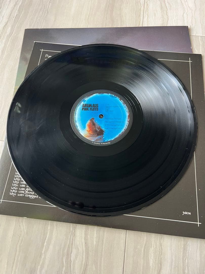 Pink Floyd Animals 1977年リリース レコード