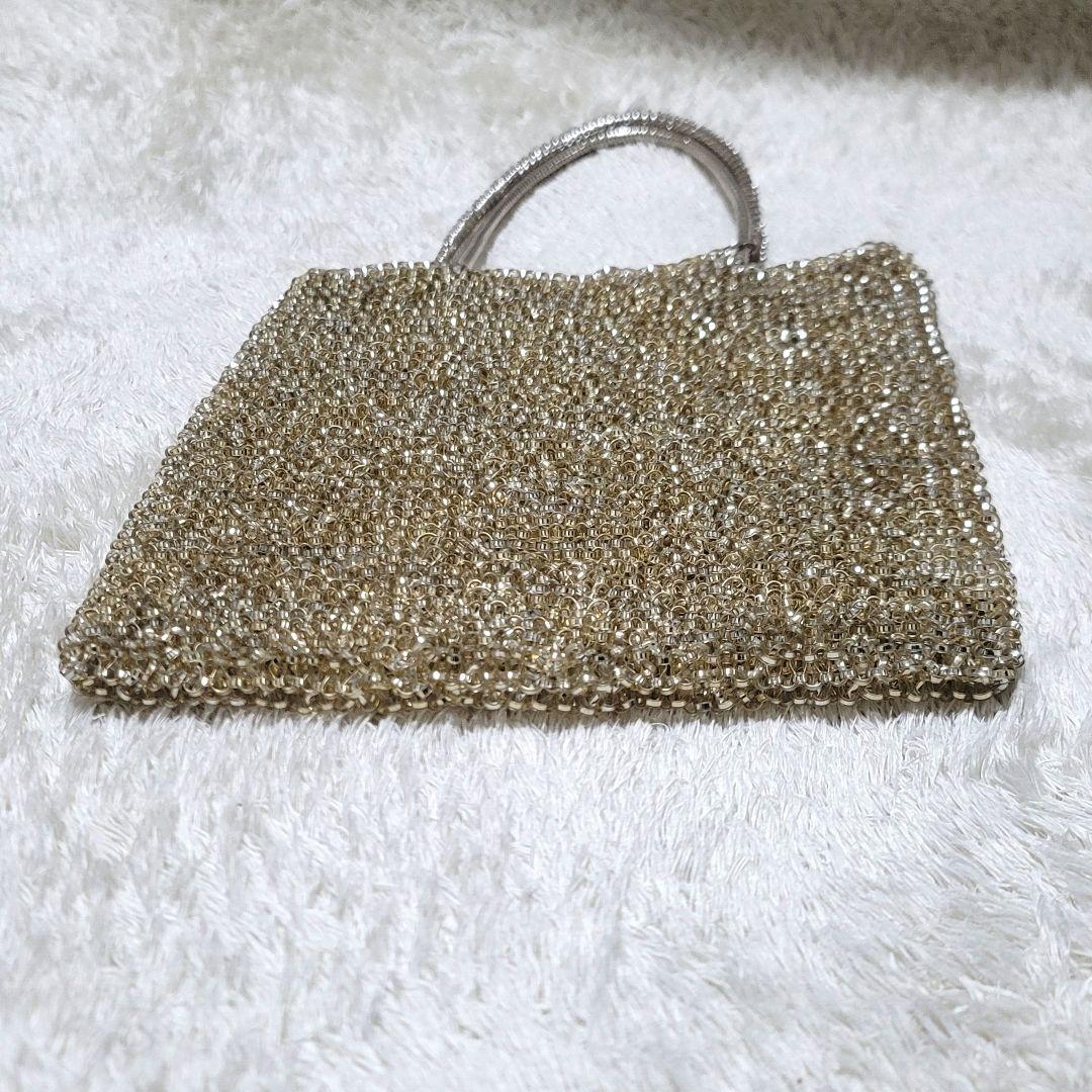人気✨アンテプリマ ワイヤーバッグ スクエア スタンダード ラージ ゴールド系